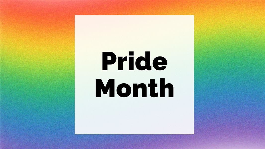 Pride Month. Rainbow background. thumbnail